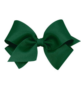 Wee Ones Bow Small Grosgrain Forest Green