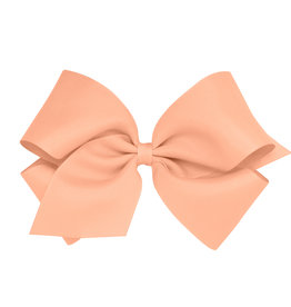 Wee Ones Bow King Grosgrain Lt Orchid