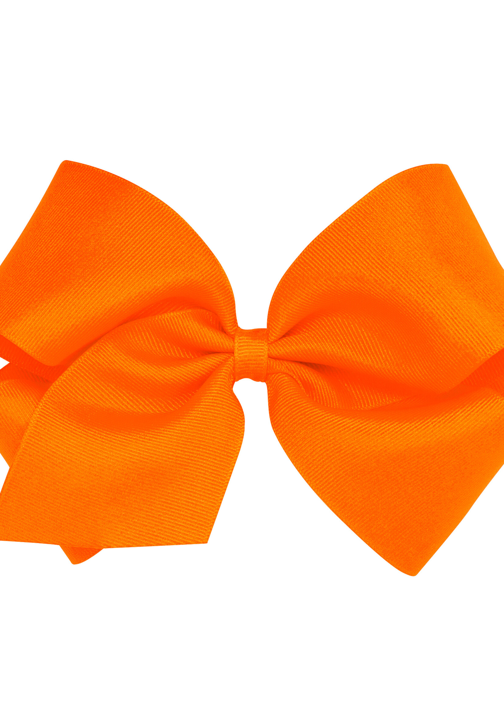 Wee Ones King Grosgrain Bow Orange