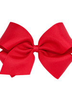 Wee Ones Bow King Grosgrain Red