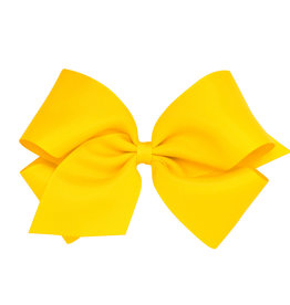 Wee Ones Bow King Grosgrain Yellow