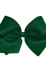 Wee Ones King Grosgrain Bow Forest Green