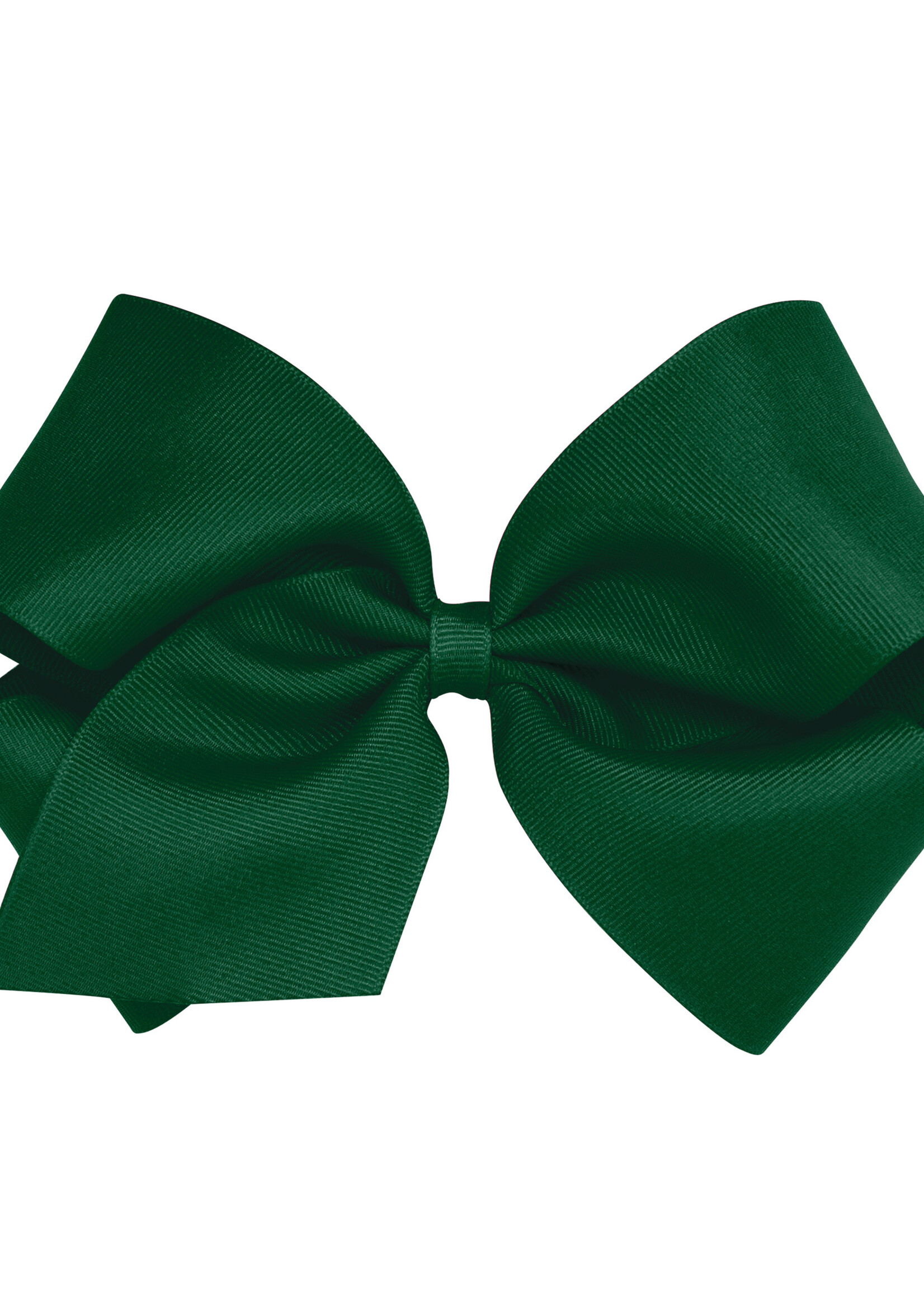 Wee Ones King Grosgrain Bow Forest Green
