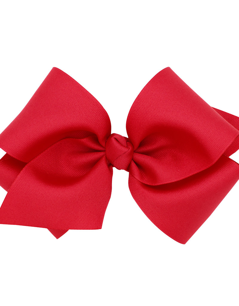 Wee Ones Huge Grosgrain Bow Red