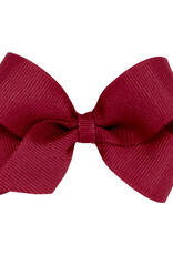 Wee Ones Mini Grosgrain Bow Cranberry
