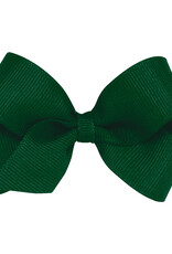 Wee Ones Mini Grosgrain Bow Forest Green