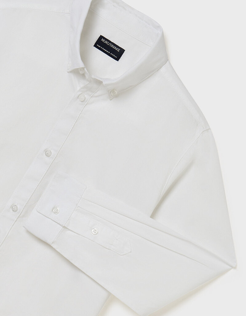 Mayoral White Basic L/S Shirt