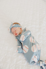Copper Pearl Newborn Knotted Gown Slugger