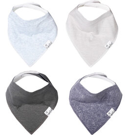 Copper Pearl Baby Bandana Bibs Set/4 Lennon
