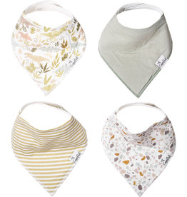 Copper Pearl Baby Bandana Bib Set 4 Rex