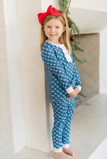 Lila + Hayes Alden Pajama Set Royal Rudolph