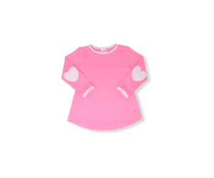 SET Athleisure by Lullaby Set Bridget Basic Long Sleeve Tee-Pink