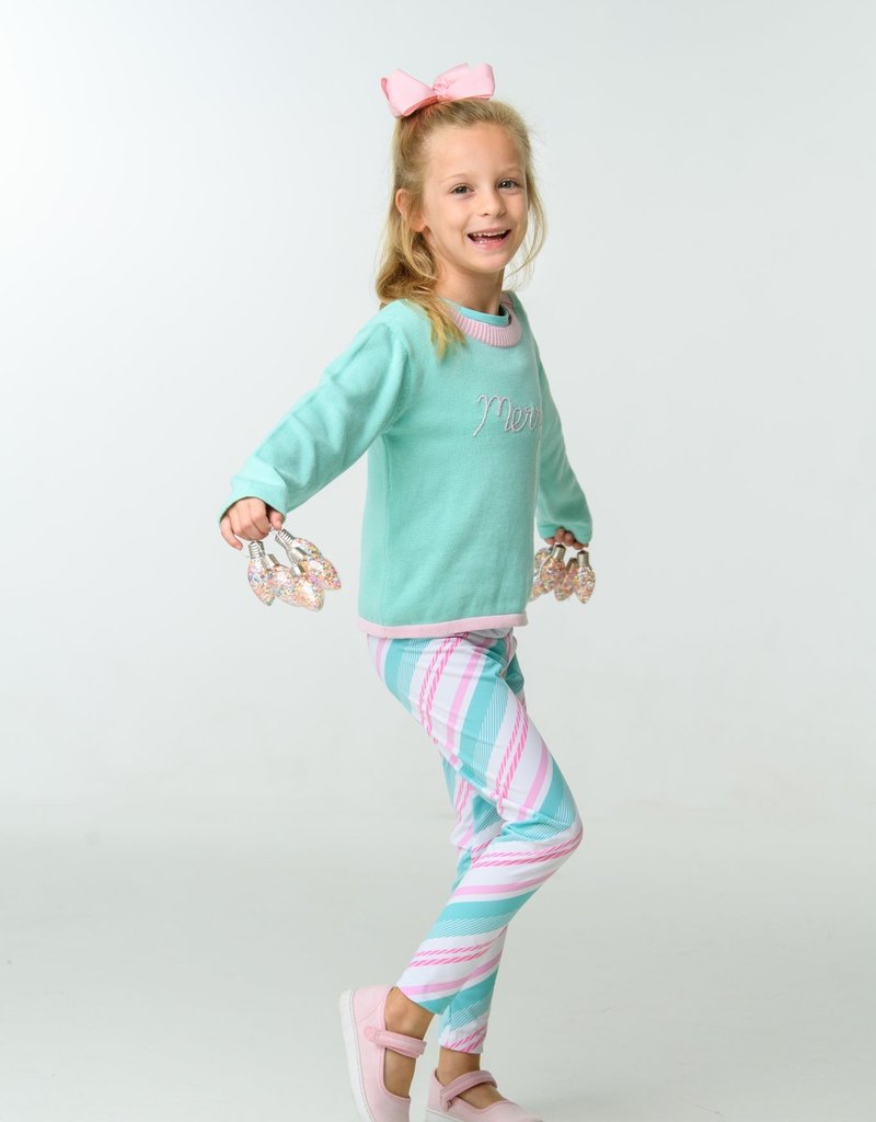 Set Athleisure Lucy Legging Candy Cane
