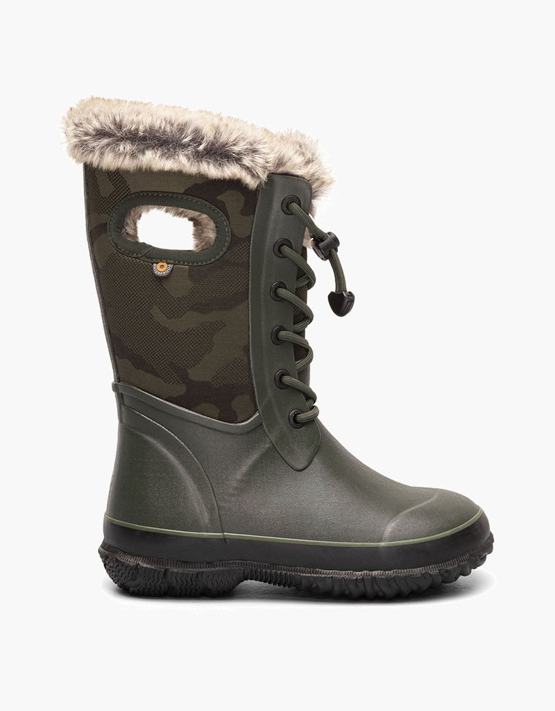 BOGS Arcata Tonal Camo Dark Green Winter Boot