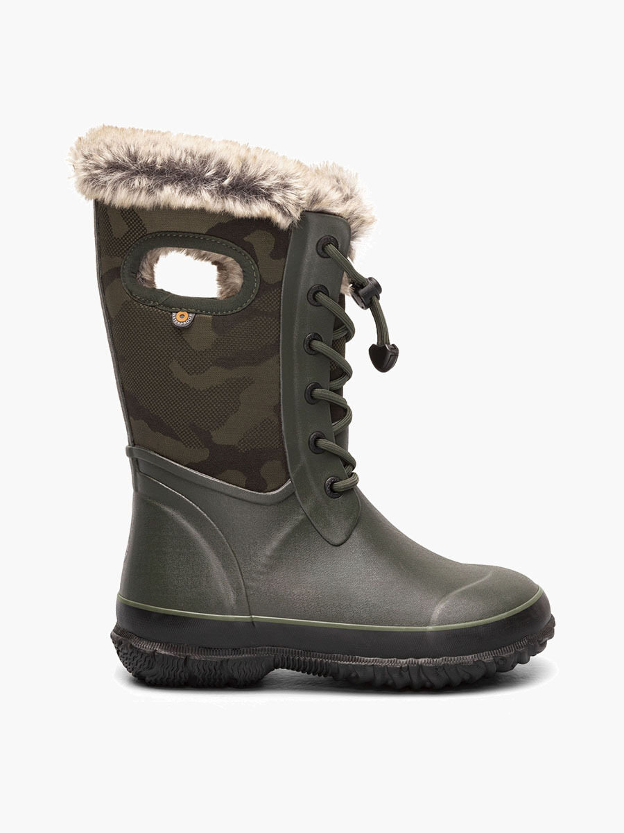 ARCATA TONAL CAMO DARK GREEN Winter Boot - Tip Toes