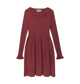 Creamie SALE Rib Knit Dress Rosewood