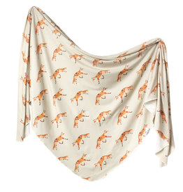 Copper Pearl Knit Blanket Swift