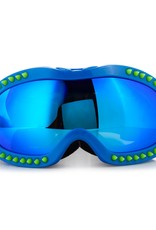 Bling2o Royal Blue w/Lime Spikes Snow Goggle