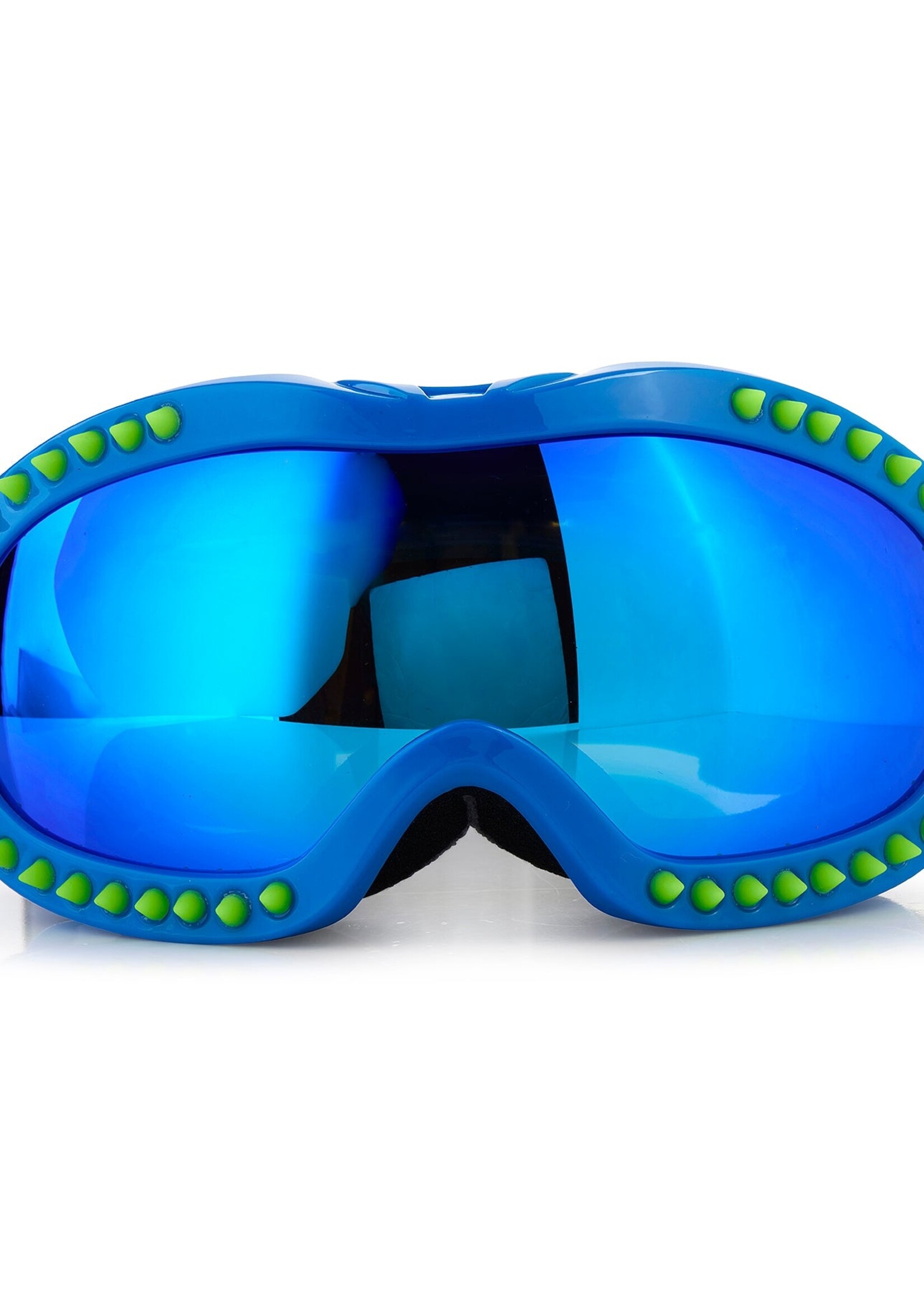 Bling2o Royal Blue w/Lime Spikes Snow Goggle