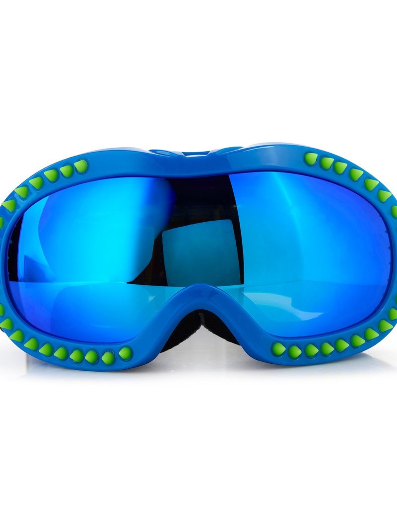 Bling2o Royal Blue w/Lime Spikes Snow Goggle