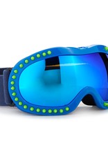 Bling2o Royal Blue w/Lime Spikes Snow Goggle