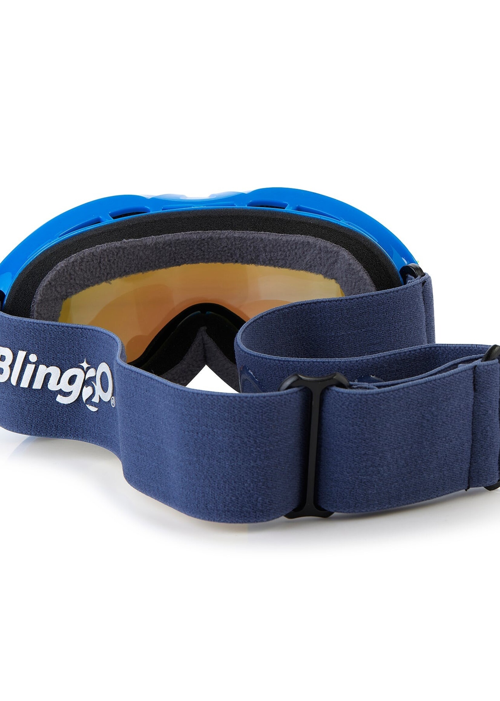 Bling2o Royal Blue w/Lime Spikes Snow Goggle