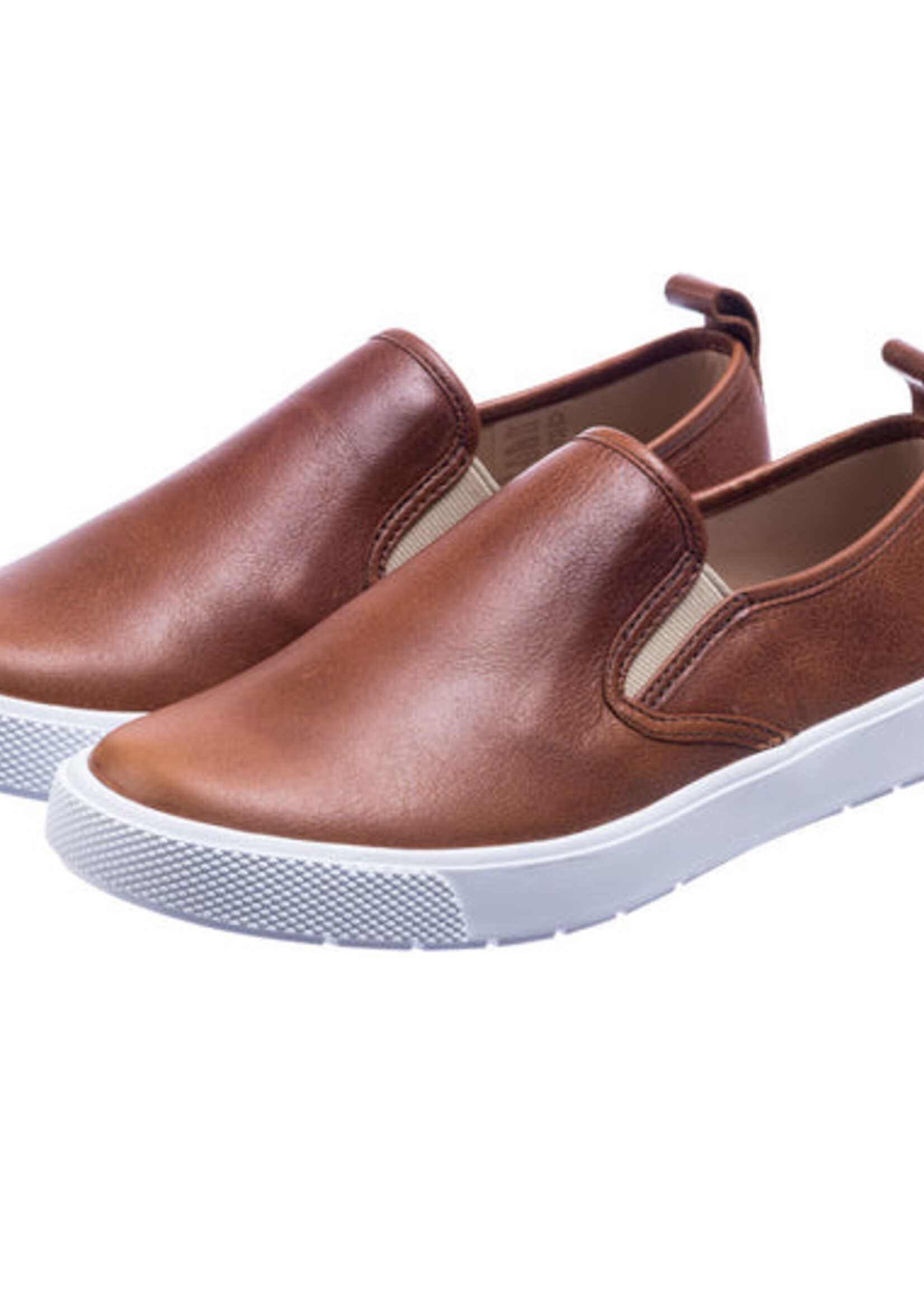 Elephantito Classic Slip on Luxe Sneaker Natural