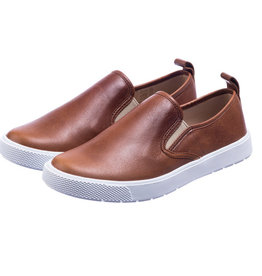 Elephantito Classic Slip on Luxe Sneaker Natural