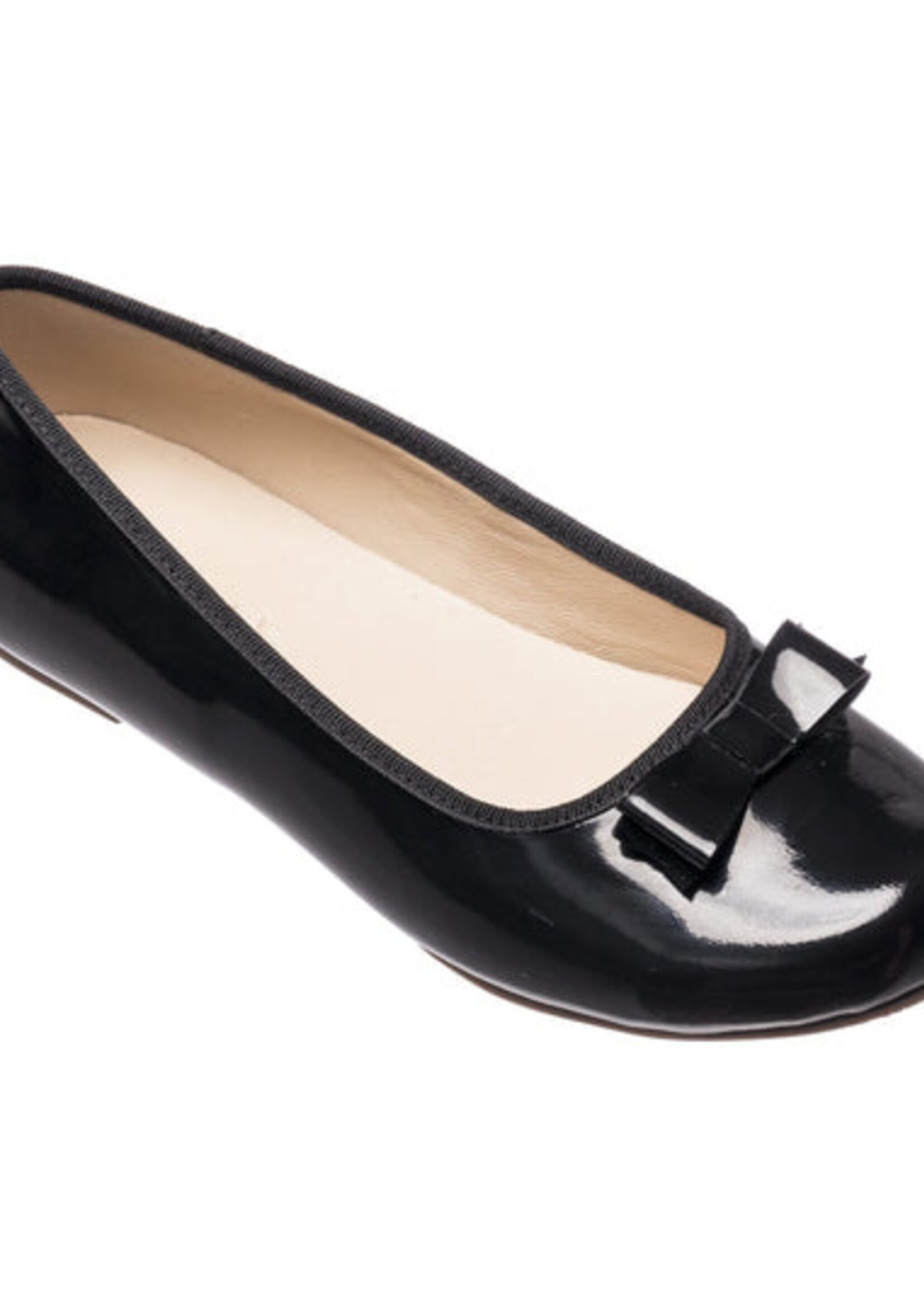 Elephantito Camille Flats Black Patent Leather