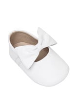 Elephantito Baby Ballerina w/Bow White Leather