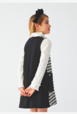 Abel & Lula Black Combined Pinafore