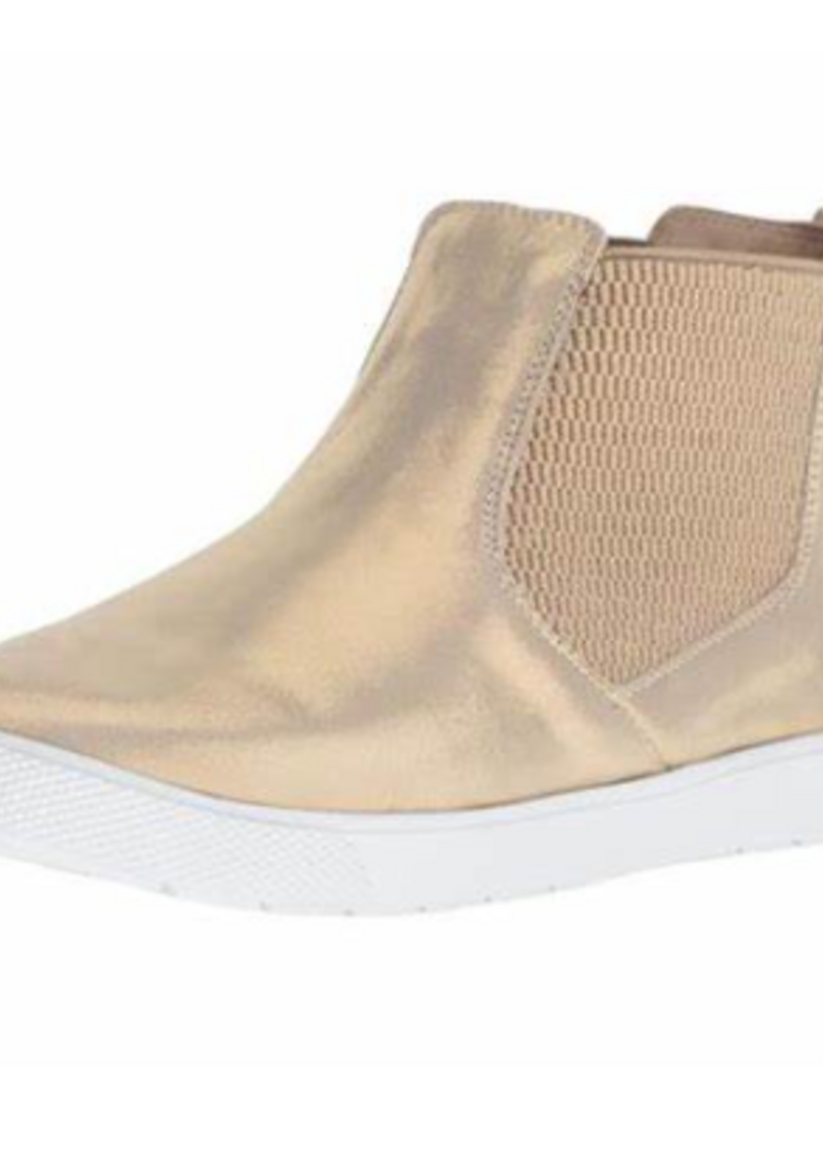 Elephantito Flexie Bootie Luxe Sneaker Golden Suede