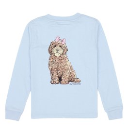 Properly Tied L/S Goldendoodle Periwinkle