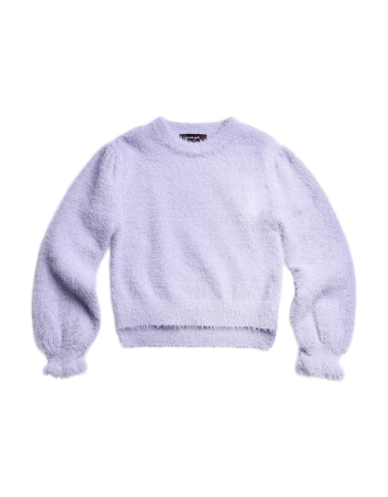 Imoga Bettie Lavender Fancy Yarn Sweater