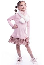 Imoga Rita Jasper Fine Sweater Chiffon Dress