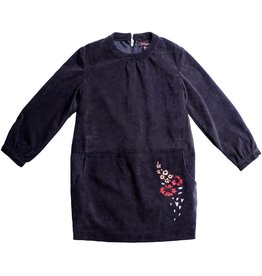 SALE Marlow Slate Corduroy Dress