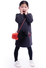 Marlow Slate Corduroy Dress