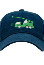 Harding Lane Baseball Cap  Navy w/Crane