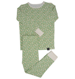 Sage Flower Pajama Set