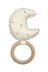 Cotton Moon Ring Rattle