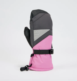 Gordini SALE Juniors Stomp Mitt Gunmetal Super Pink