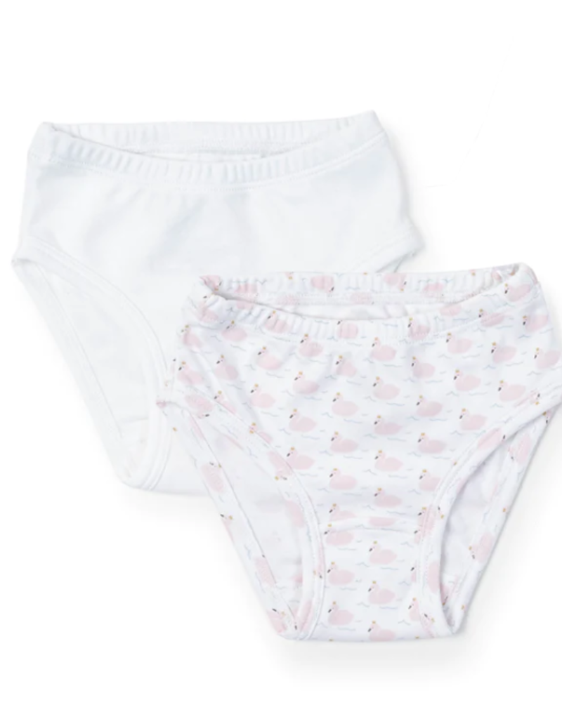 Lila + Hayes Lauren Underwear Set Swan Princess/White