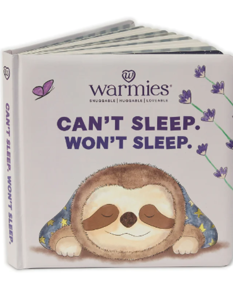 Warmies Can't Sleep. Won't Sleep