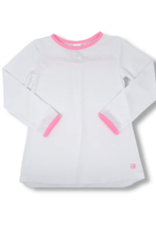 Set Athleisure L/S Lindsay Long T White/Pink