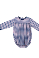 james & lottie Brooks Bubble Blue Plaid