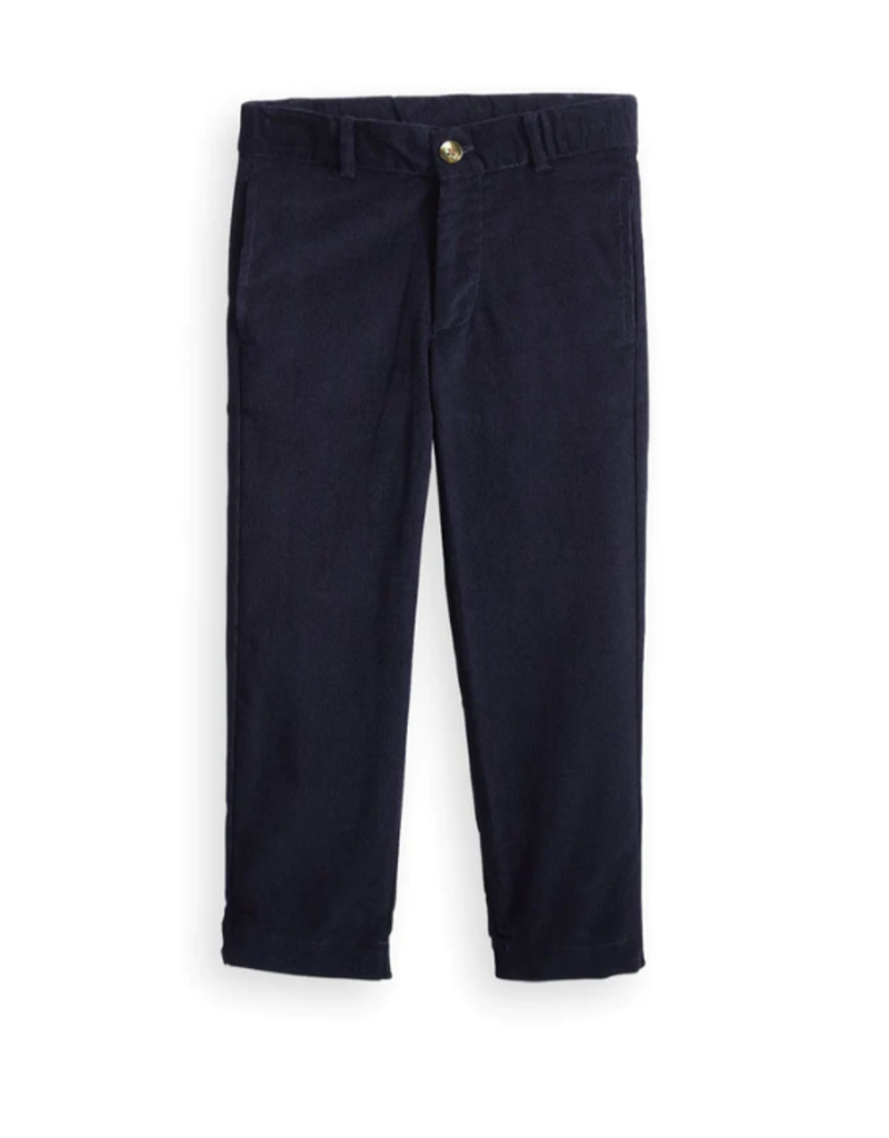 bella bliss Corduroy Slim Pant Navy
