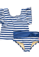 Pink Chicken elsie tankini navy stripe