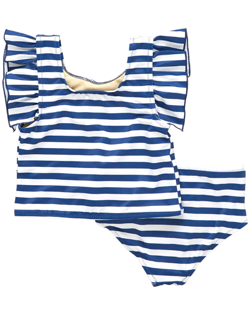 Pink Chicken elsie tankini navy stripe