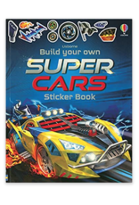 Usborne Build Your Own Super Cars Sticker Book