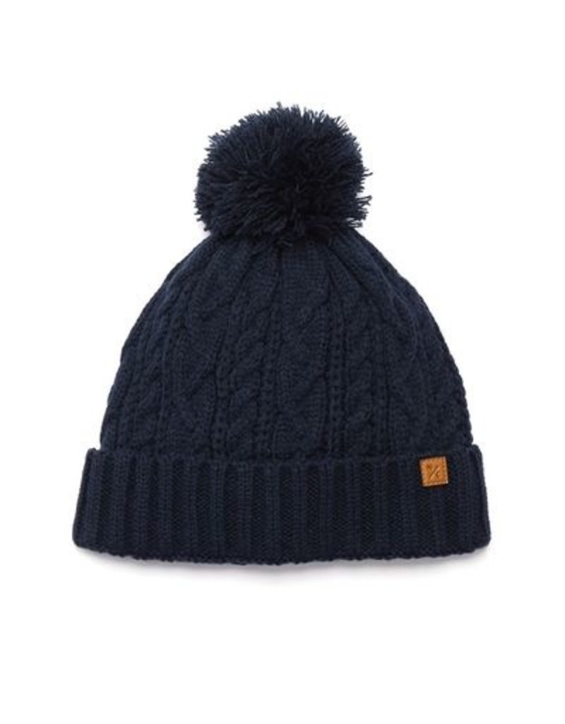 Northern Classics Classic Cable Knit Hat in Navy